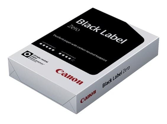 Canon Black Label Zero FSC printing paper A4 (210x297 mm) 75gsm 500 sheets White - Image 1