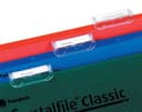 Rexel Crystalfile Crystal Printable Tab Inserts White (50) thumbnail 2