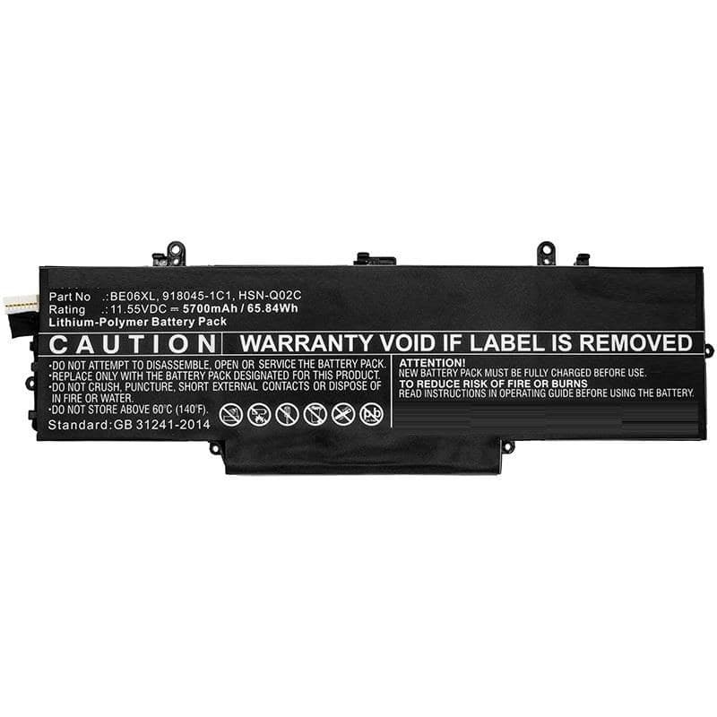 Laptop Battery for HP 61.56Wh