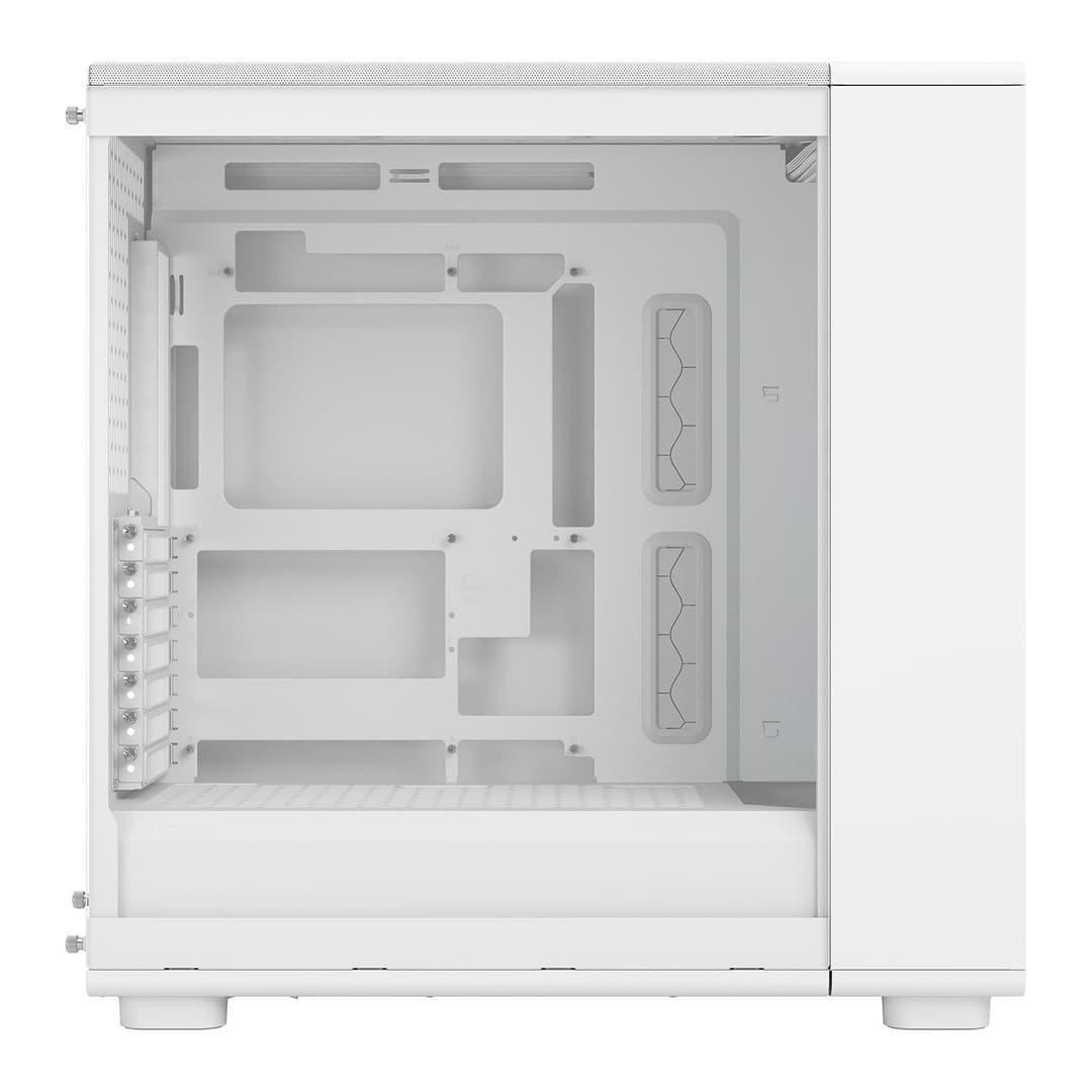 Fractal Design Epoch XL RGB Tempered Glass Mid Tower Gaming PC Case with 3x Momentum 14 RGB Fans - White - Image 3