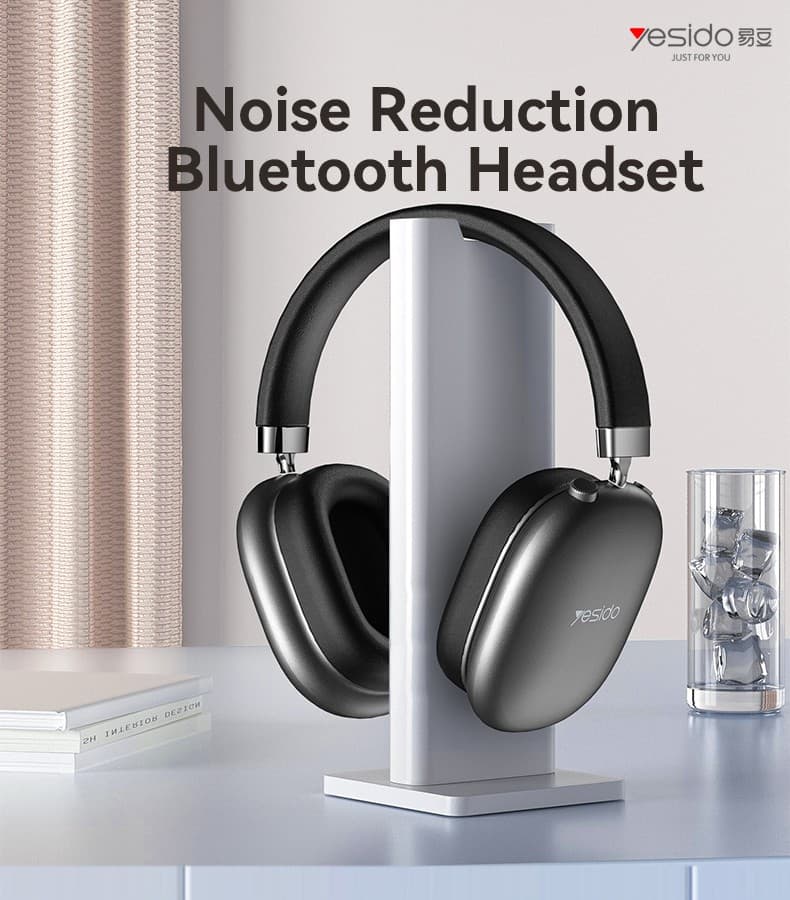 Yesido EP05 Wireless Headset BT5.2 Type,C - Black - Image 2