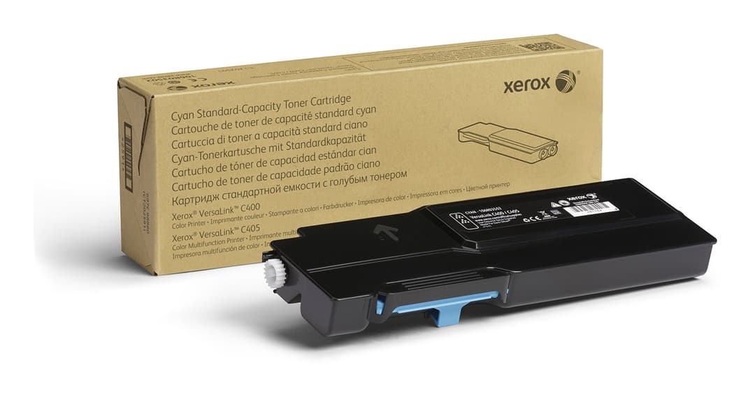 Xerox 106R03502 Cyan Standard Capacity Toner Cartridge for VersaLink C400/C405 (2,500 pages) - Image 1