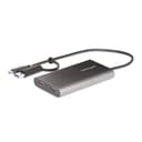 StarTech.com USB-C to Dual-HDMI Adapter - USB-C or A to 2x HDMI - 4K 60Hz - 100W Power Delivery Pass-Through - 1ft (30cm) Built-in Cable - USB to HDMI Multi-Monitor Converter for Laptop - TAA thumbnail 1