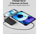 Belkin BoostCharge 20W 10000 mAh Power Bank with Integrated USB-C Cable Black thumbnail 7