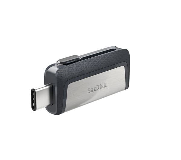 SANDISK Ultra USB Type-C & USB 3.1 Dual Memory Stick - 256 GB, Silver - Image 2