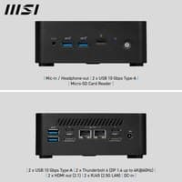 MSI Cubi NUC 1M Mini PC - Intel Core 5 120U, 16GB RAM, 512GB SSD, Windows 11 Pro - Image 2