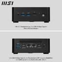 MSI Cubi NUC 1M Mini PC - Intel Core 5 120U, 16GB RAM, 512GB SSD, Windows 11 Pro thumbnail 2