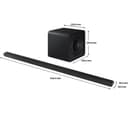 Samsung HW-S800D/XU Sound Bar Black thumbnail 2