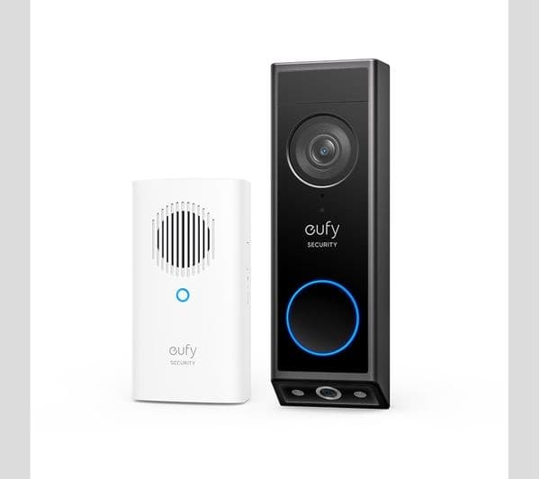 EUFY E340 2K Dual Camera Smart Video Doorbell with Chime - Image 1