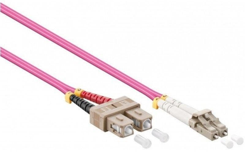 Fiber patch cable LC-SC OM4 - Image 1
