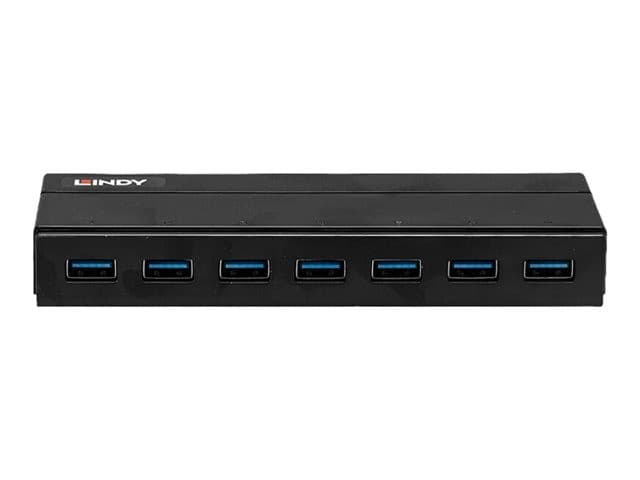 Lindy USB 3.1 Hub 7 Port with Charging Function - 43228 - Image 2