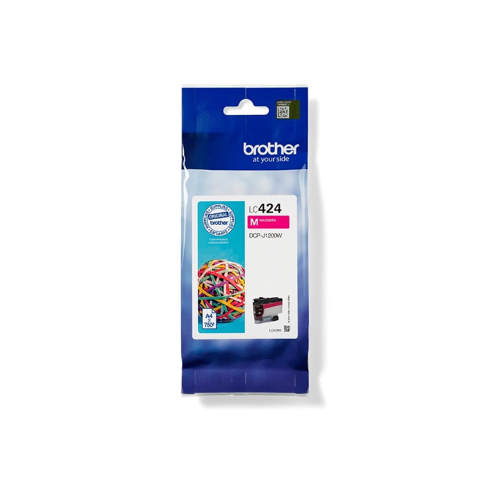 Brother LC424M Magenta 750 Pages Yield Ink Cartridge - Image 3