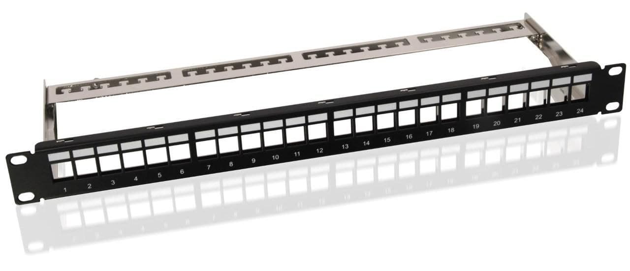 Microconnect CAT6 24-Port 19-inch Keystone Patch Panel (PP-027)