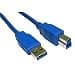 CablesDirect USB3-801BL Câble USB 1 m USB 3.2 Gen 1 [3.1 Gen 1] USB A USB B - Image 2
