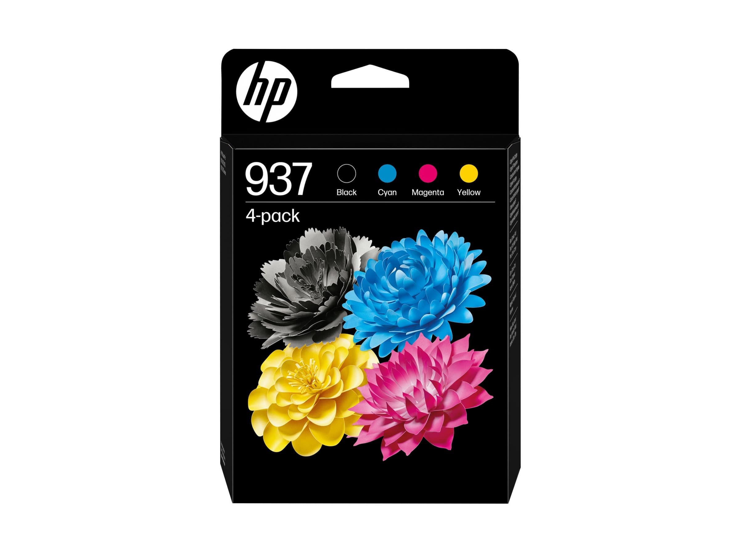 HP 937 Original Cyan, Magenta, Yellow & Black Ink Cartridge - Multipack