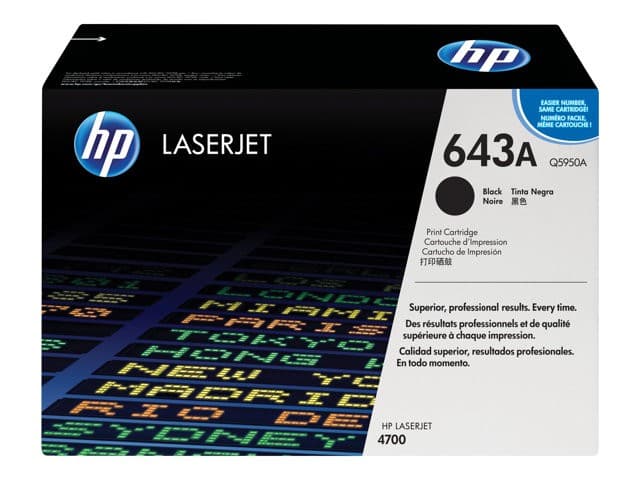 HP 643A Q5950A Original HP LaserJet Toner Cartridge - Black - Image 3