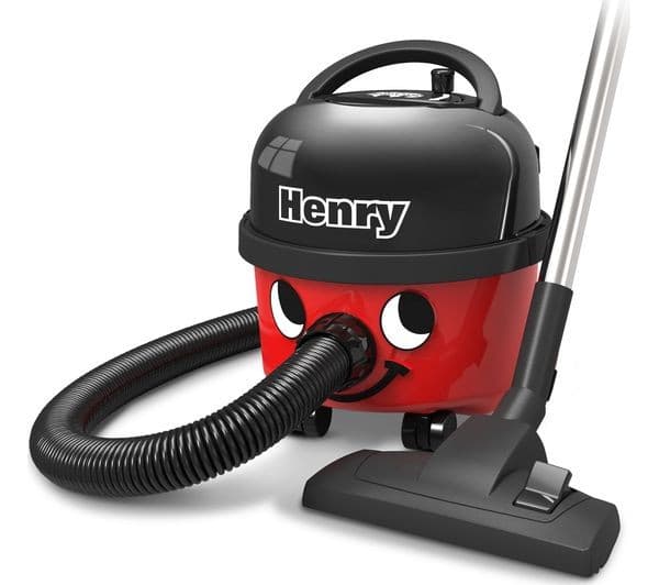 NUMATIC Henry HVR160 Cylinder Bagged Vacuum Cleaner - Red