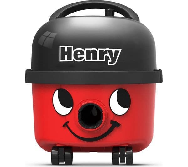 NUMATIC Henry HVR160 Cylinder Bagged Vacuum Cleaner - Red - Image 3