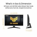 ASUS TUF VG249QE5A 24Inch 146Hz FHD Gaming Monitor thumbnail 8