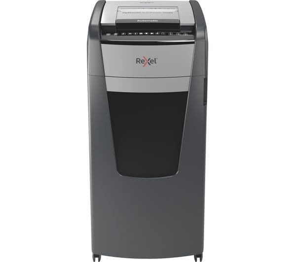 REXEL Optimum AutoFeed+ 600M Micro Cut Paper Shredder - Image 1