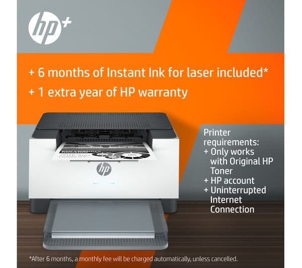 HP LaserJet M209dwe AirPrint Monochrome Wireless Laser Printer & Instant Ink with HP+ - Image 6