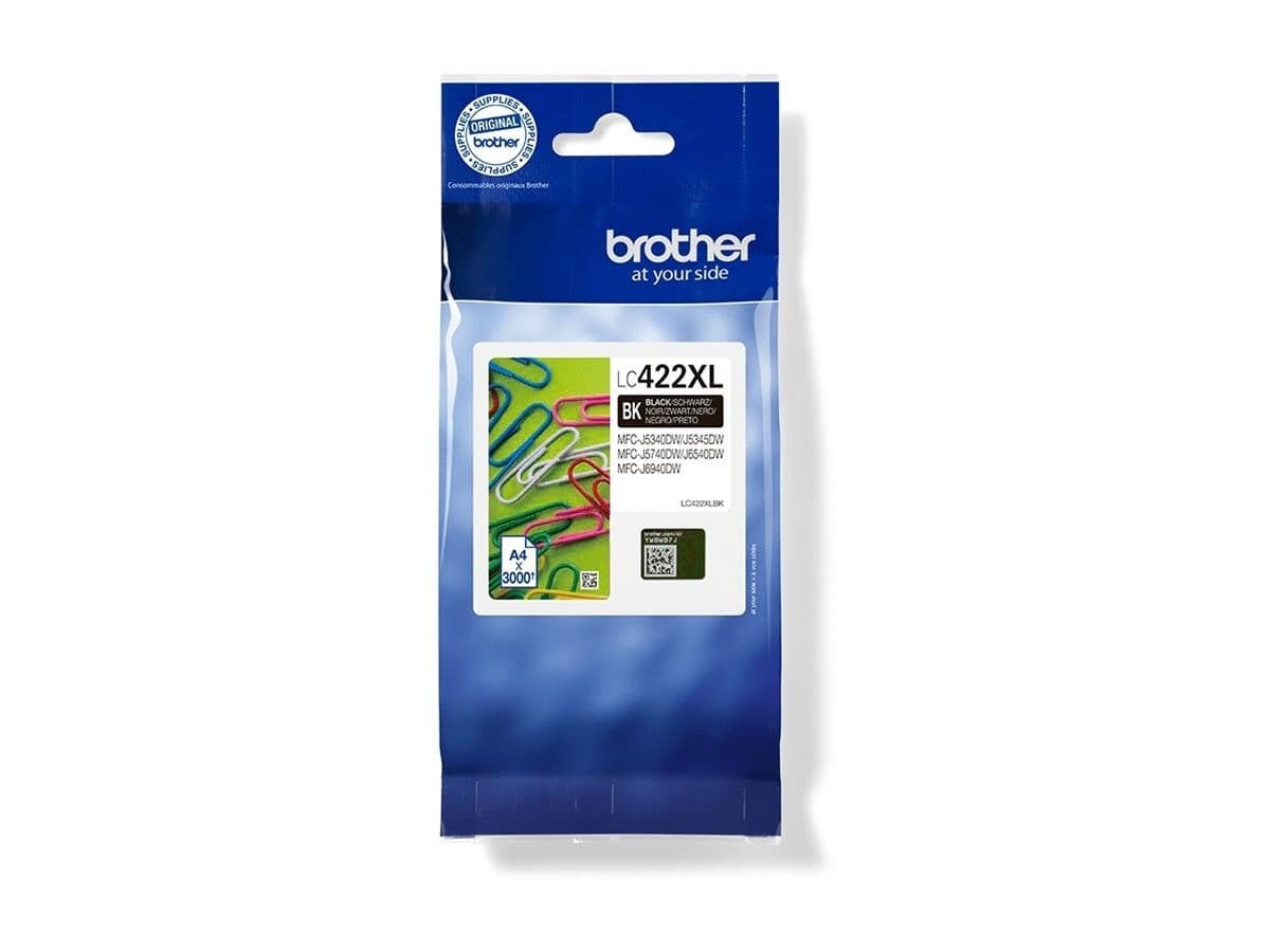 Brother LC422XL High Yield Original Ink Cartridge - Black