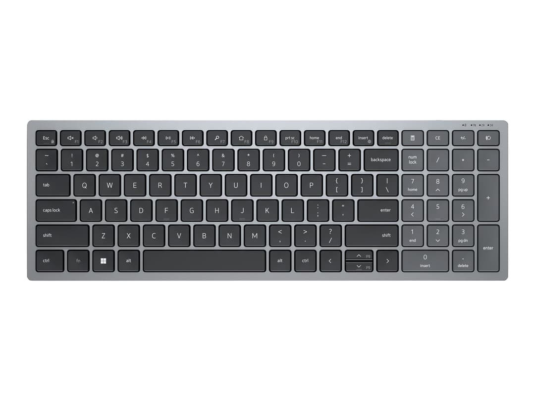 Dell KB740 Keyboard Grey - Image 1