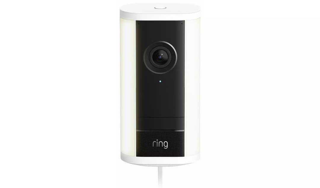 Ring Spotlight Cam Pro 2nd Gen Plug-In 4K Security Camera - White - Image 1