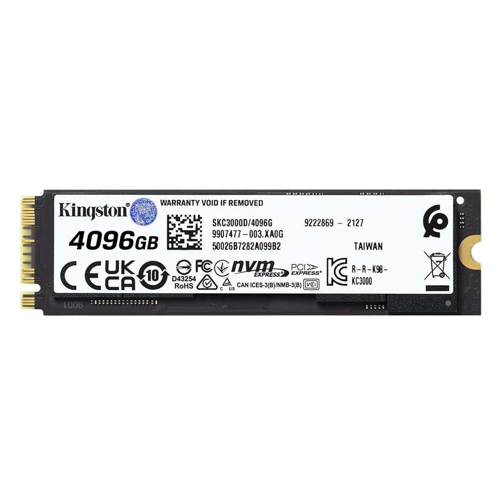 Kingston KC3000 4TB M.2 2280 NVMe PCIe 4.0 SSD (SKC3000D/4096G) - Image 3