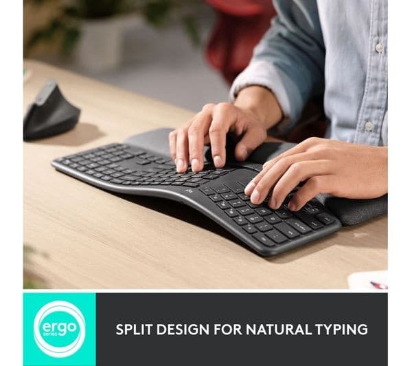 Logitech Ergo K860 Wireless Keyboard Black - Image 3