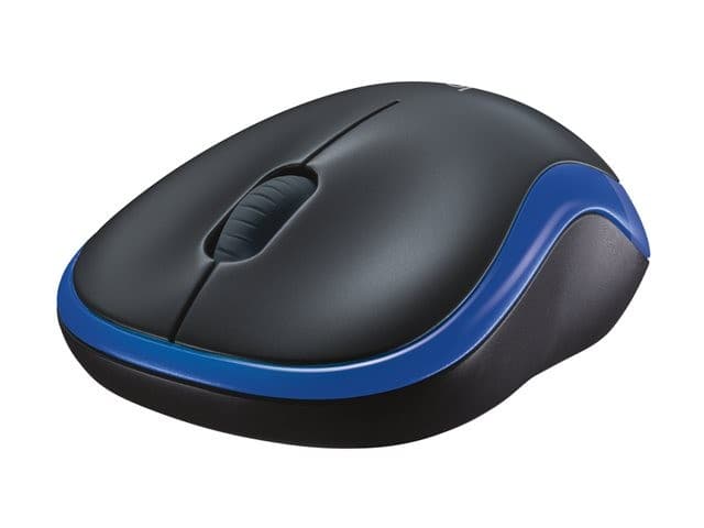 Logitech M185 Wireless Mouse - Blue