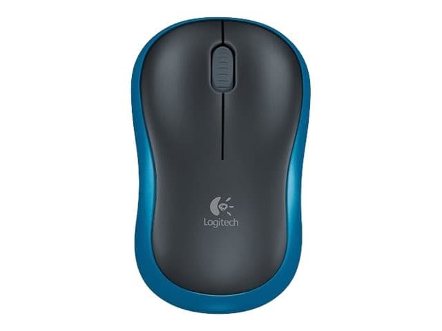 Logitech M185 Wireless Mouse - Blue - Image 2
