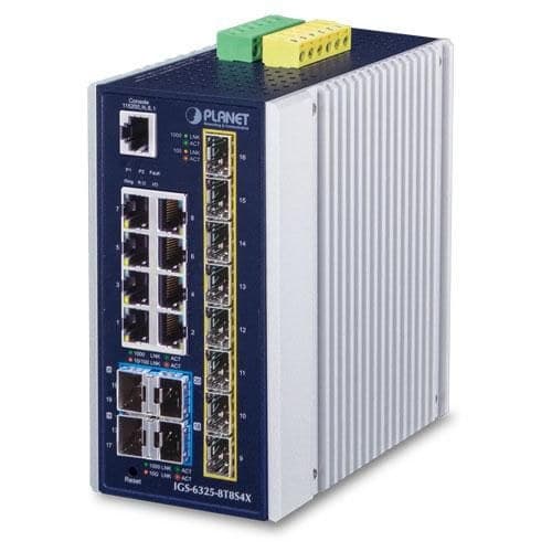 IP30 Industrial L3 8-Port - Image 1