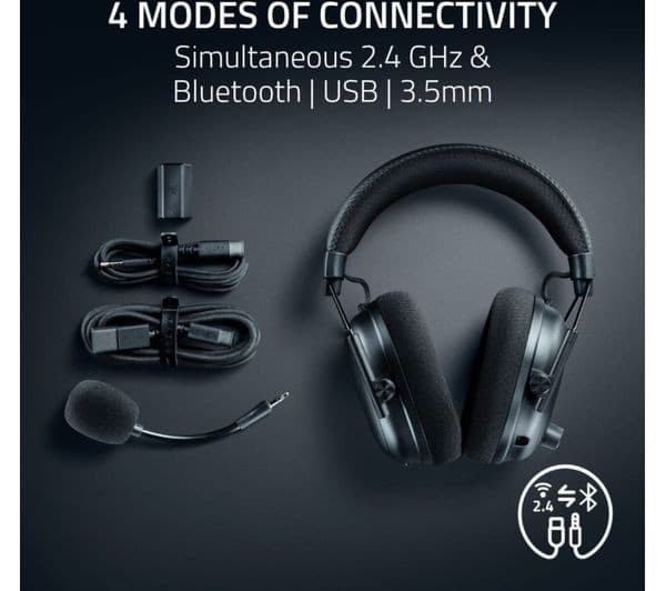 Razer BlackShark V3 Pro Wireless 7.1 Gaming Headset - Black - Image 5