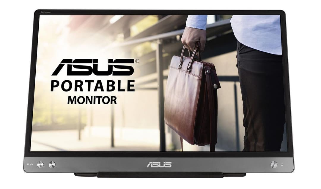 Asus ZenScreen MB14AC 14" Full HD IPS Portable USB-C Monitor, Dark Grey - Image 1