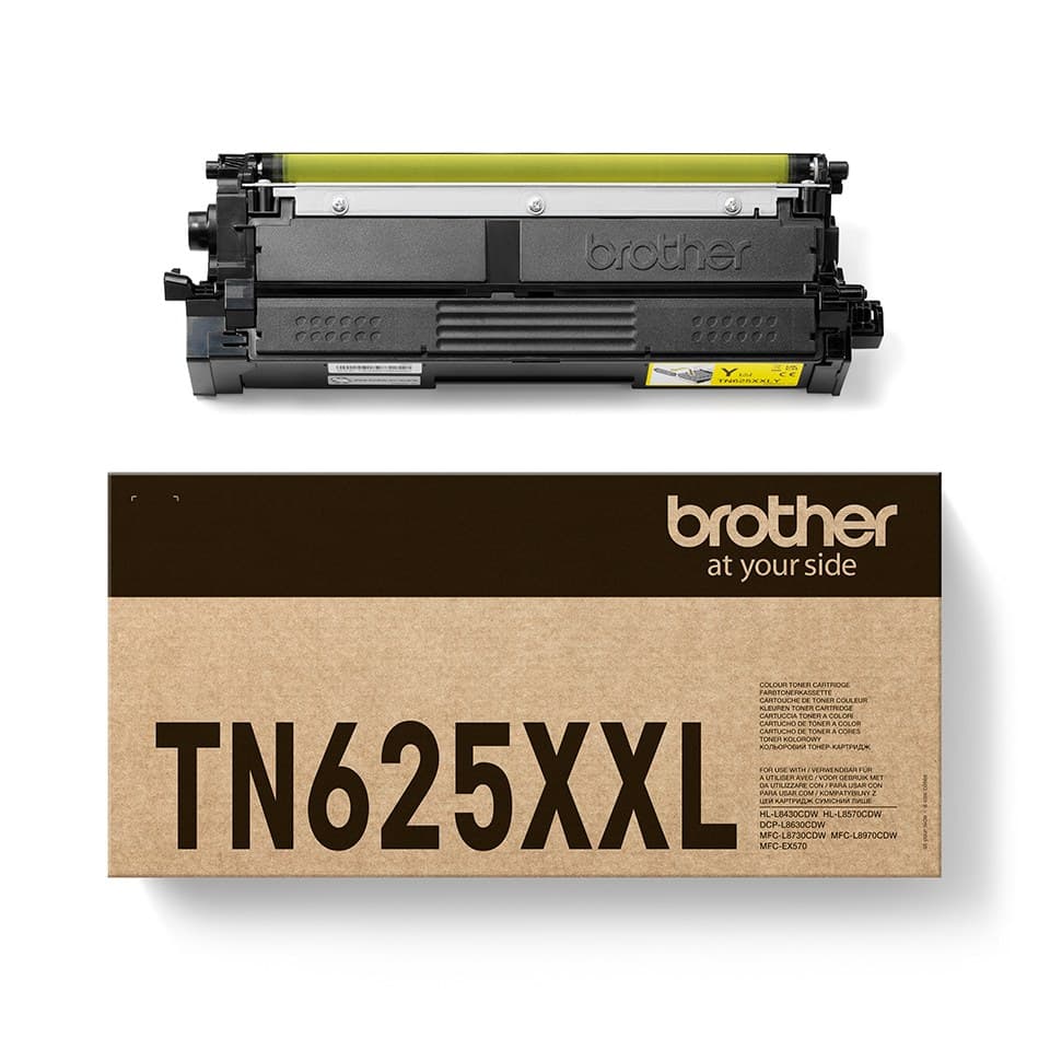 Brother TN-625XXLY toner cartridge 1 pc(s) Original Yellow - Super High Yield, 6,500 pages - Image 1