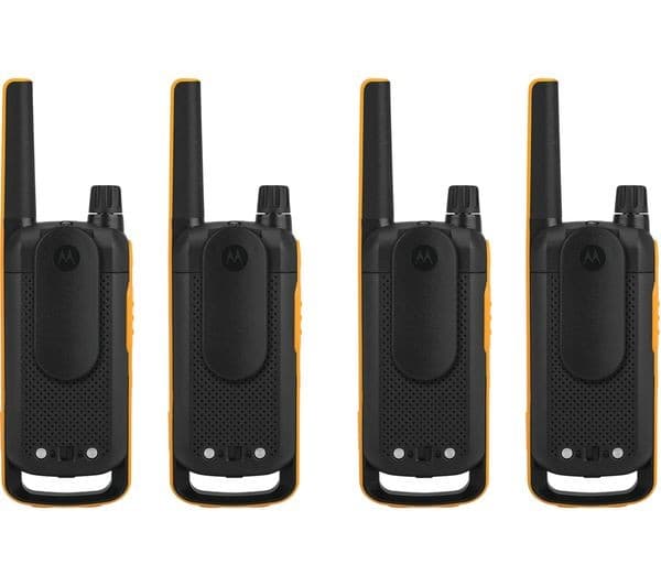 MOTOROLA TALKABOUT T82 Extreme Walkie Talkie - Quad Pack - Image 2