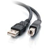 C2G 2m USB 2.0 A/B Cable - Black (6.6ft) - Image 4