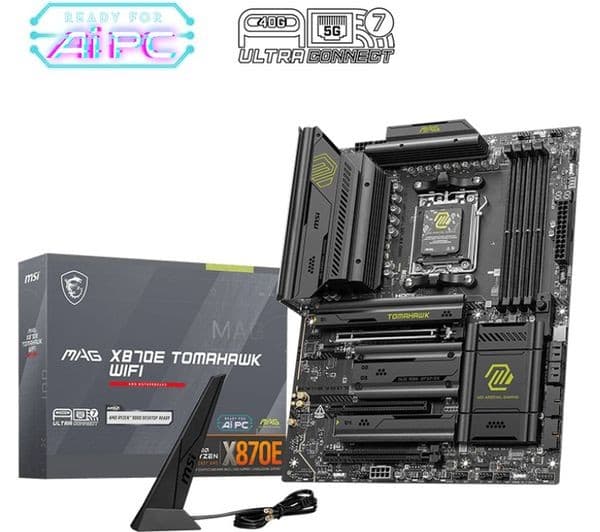 MSI MAG X870E TOMAHAWK WIFI AM5 DDR5 ATX Motherboard - Image 4