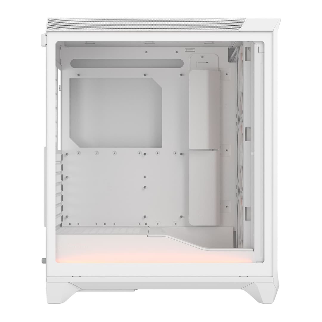 Fractal Design Meshify 3 Ambience Pro RGB Mid Tower Gaming PC Case - White TG Clear Tint - Image 2