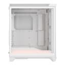 Fractal Design Meshify 3 Ambience Pro RGB Mid Tower Gaming PC Case - White TG Clear Tint thumbnail 2