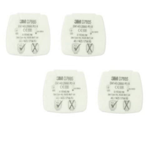 3M D7935 respirator accessory Particulate filter 4 pc(s) - Image 1