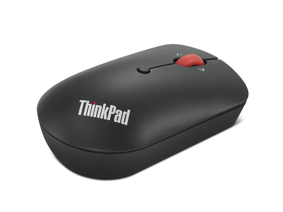 Lenovo ThinkPad USB-C Wireless Compact Mouse, 2400 DPI, Black (4Y51D20848)