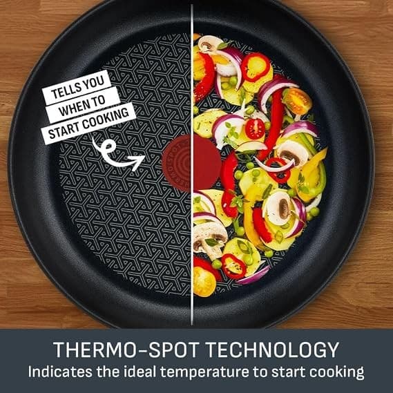 Tefal Comfort Max G7261944 28cm Stainless Steel Non-Stick Wok Pan - Image 3