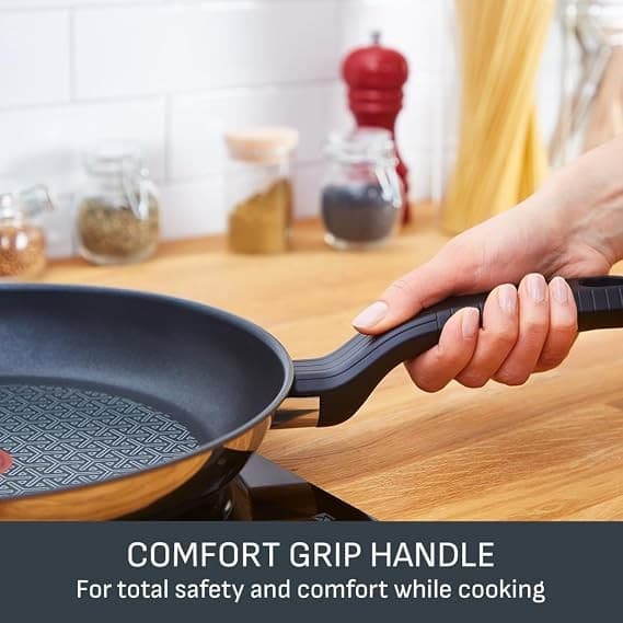 Tefal Comfort Max G7261944 28cm Stainless Steel Non-Stick Wok Pan - Image 5