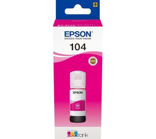 Epson EcoTank 104 - magenta - original - ink tank - Image 1
