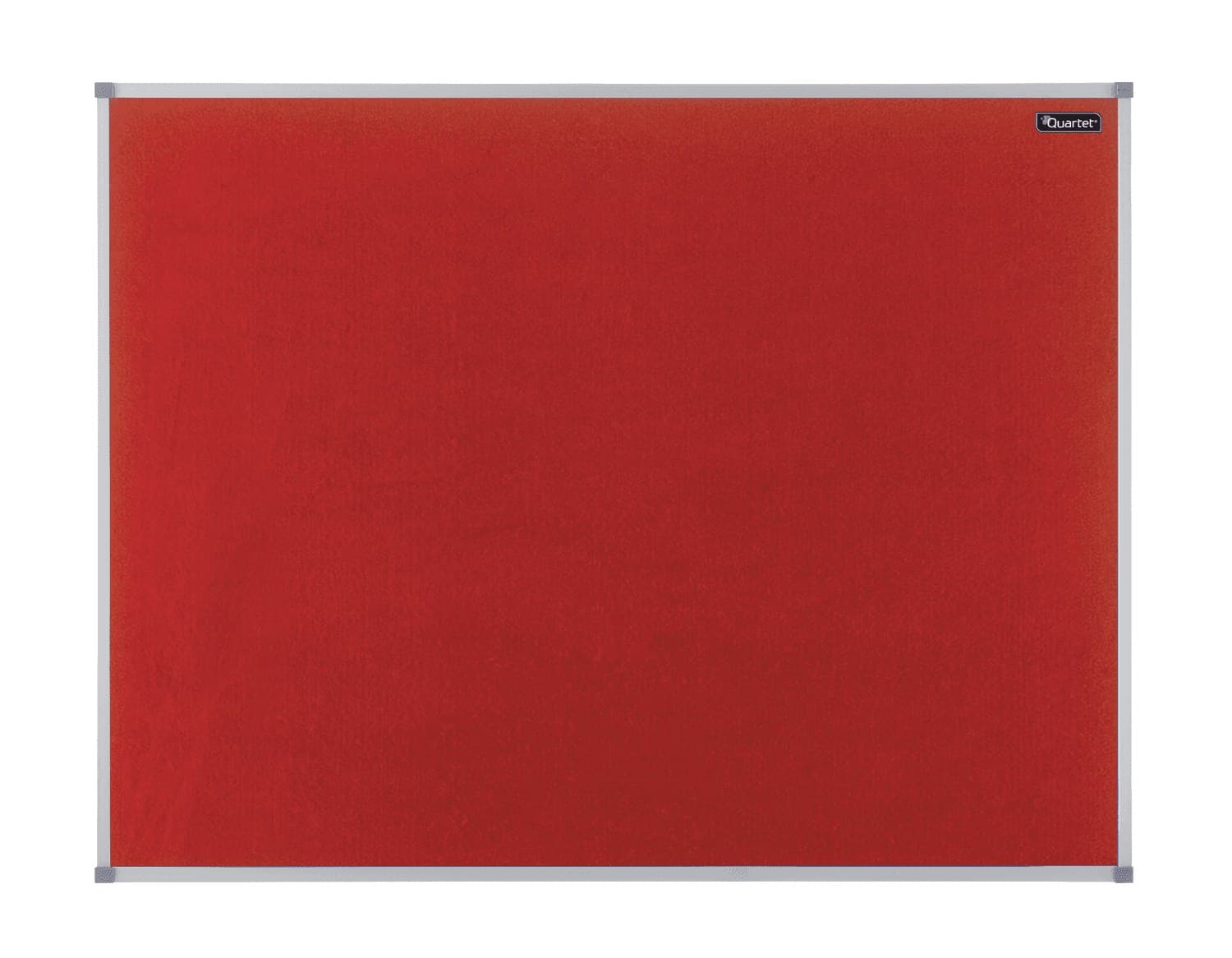Nobo Basic insert notice board Red Aluminium