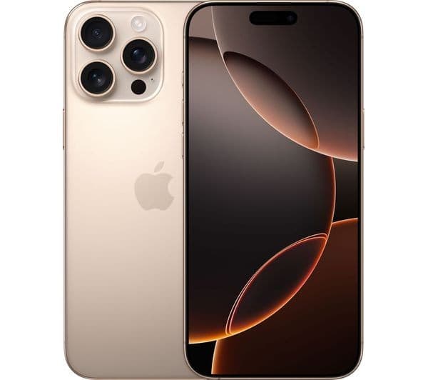 APPLE iPhone 16 Pro Max - 256 GB, Desert Titanium - Image 1