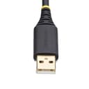 StarTech.com 1ft (30cm) USB to Serial Adapter Cable, COM Retention, Interchangeable Nuts/Screws, USB-A to DB9 RS232, FTDI IC, ESD Protection, Windows/macOS/Linux thumbnail 4