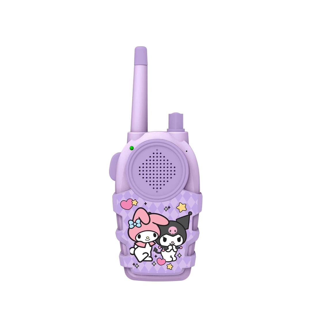 Hello Kitty & Friends Kuromi & My Melody Walkie Talkie Set - 2 Units, 150m Range - Image 2